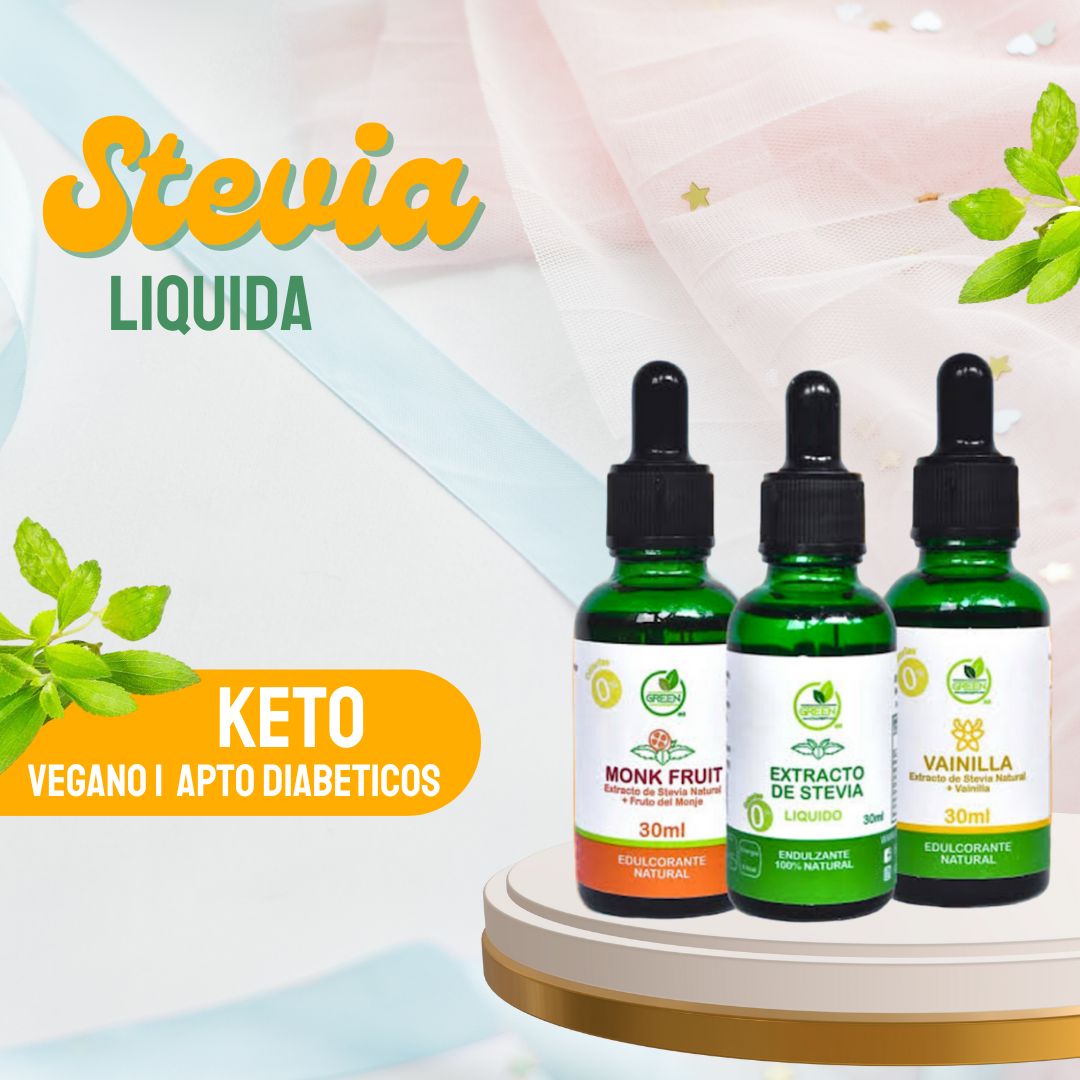 Stevia Paquete de 3 Piezas